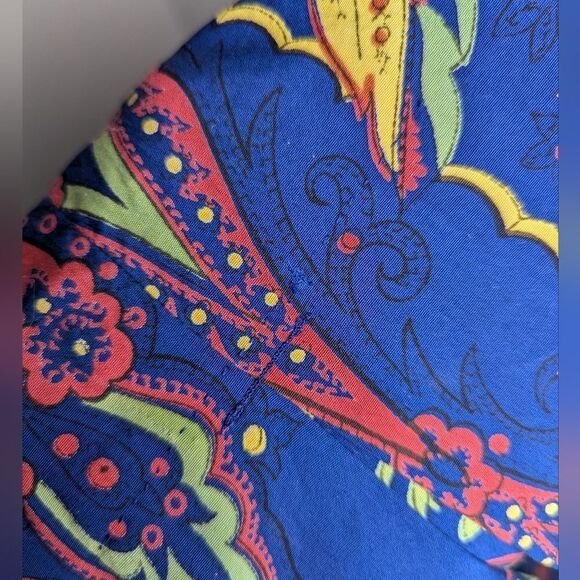 women's vintage dress floral hourglass handmade pencil skirt size 8 - Picture 11 of 11